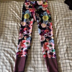 floral leggings